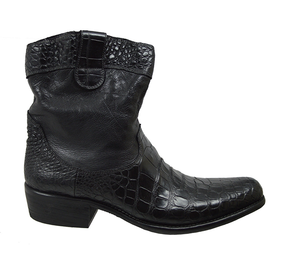 Calzoleria Toscana 3934 Alligator Cowboy Boot - Cellini Uomo