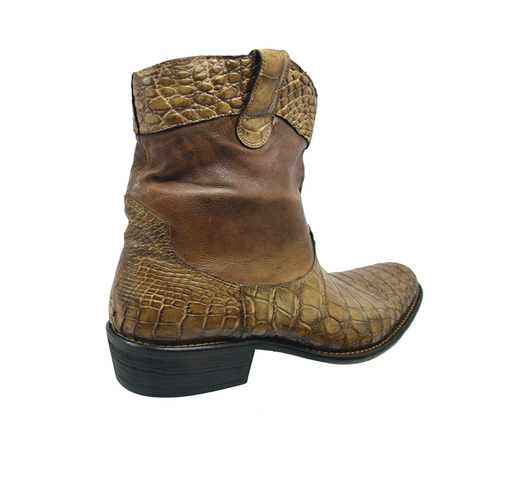 Calzoleria Toscana 3934 Alligator Cowboy Boot - Cellini Uomo