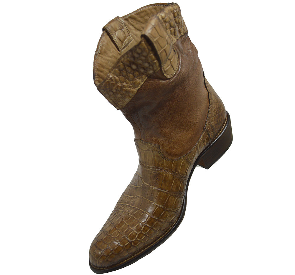 Calzoleria Toscana 3934 Alligator Cowboy Boot - Cellini Uomo