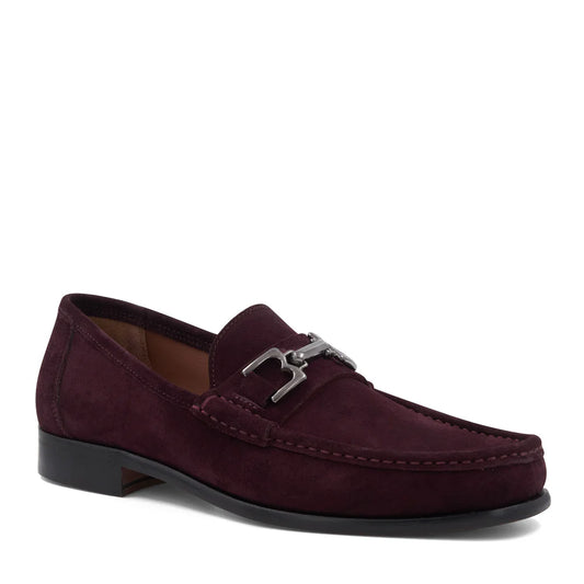 Bruno Magli Trieste Classic Suede and Leather Lined Moccasin Loafer - Cellini Uomo