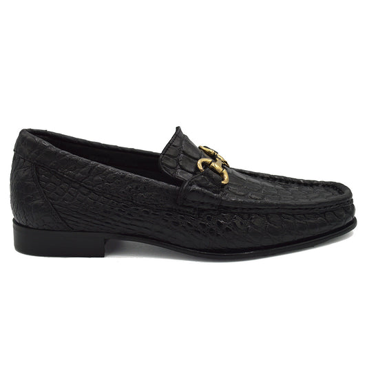 Calzoleria Toscana 3238 Alligator DISO  Rolls-Royce Loafer - Cellini Uomo