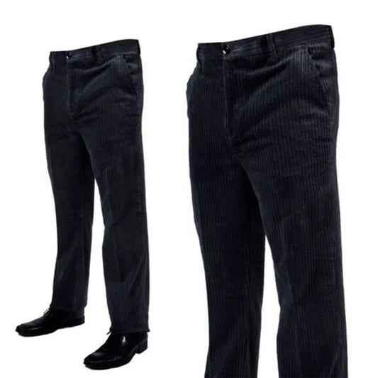 Prestige Corduroy Men's Pants Black Charcoal 505