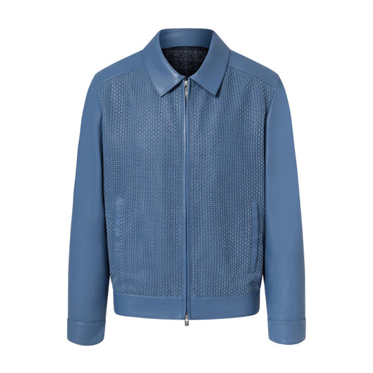 Torras Zip-up 100% Soft Leather Jacket N82E501 - Cellini Uomo