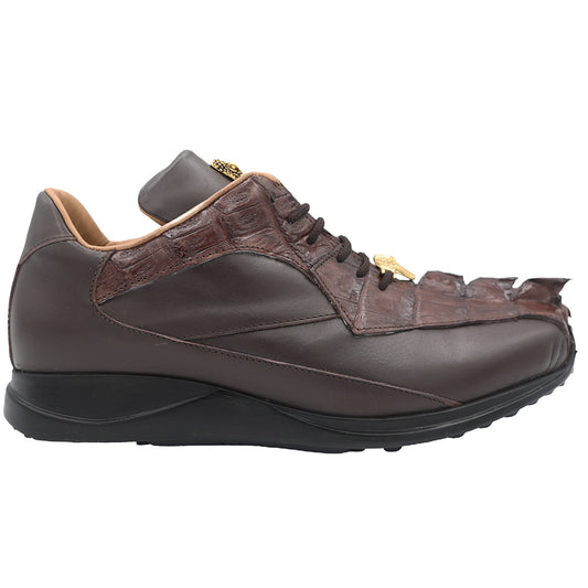 Mauri 8596 Caiman Fuscus Alligator Casuals - Cellini Uomo