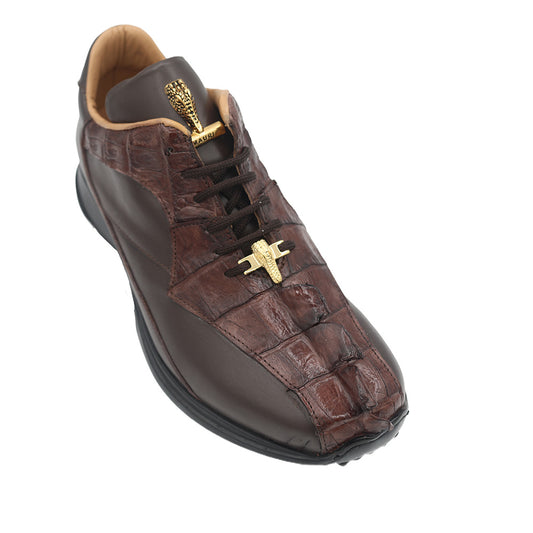 Mauri 8596 Caiman Fuscus Alligator Casuals - Cellini Uomo