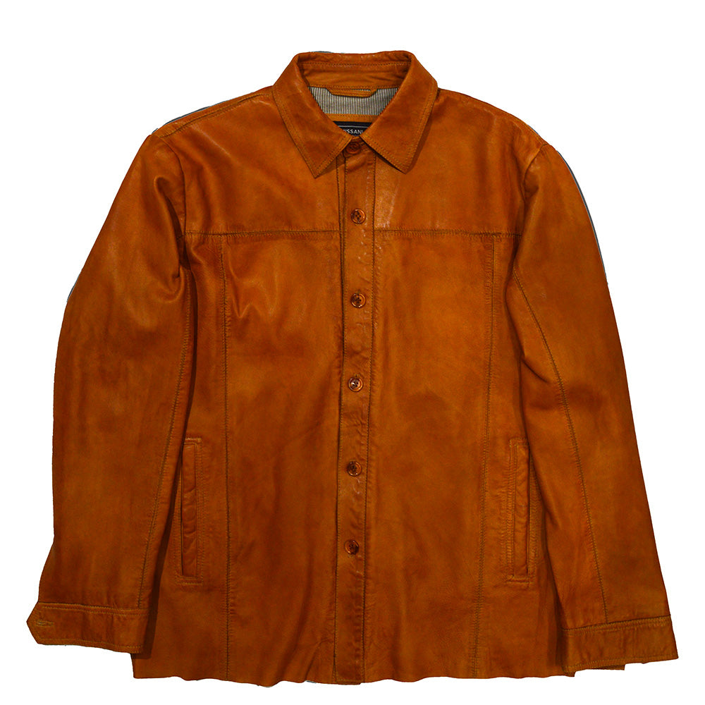 New Lamb Skin Leather Shirt Jackets 339330