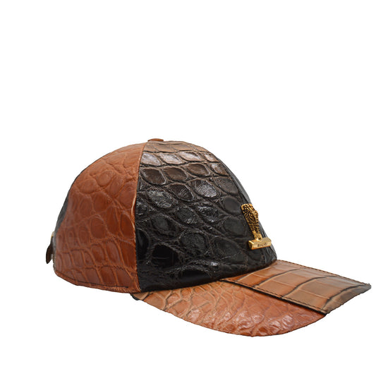 Mauri FC Multi Color Brown Alligator Hat