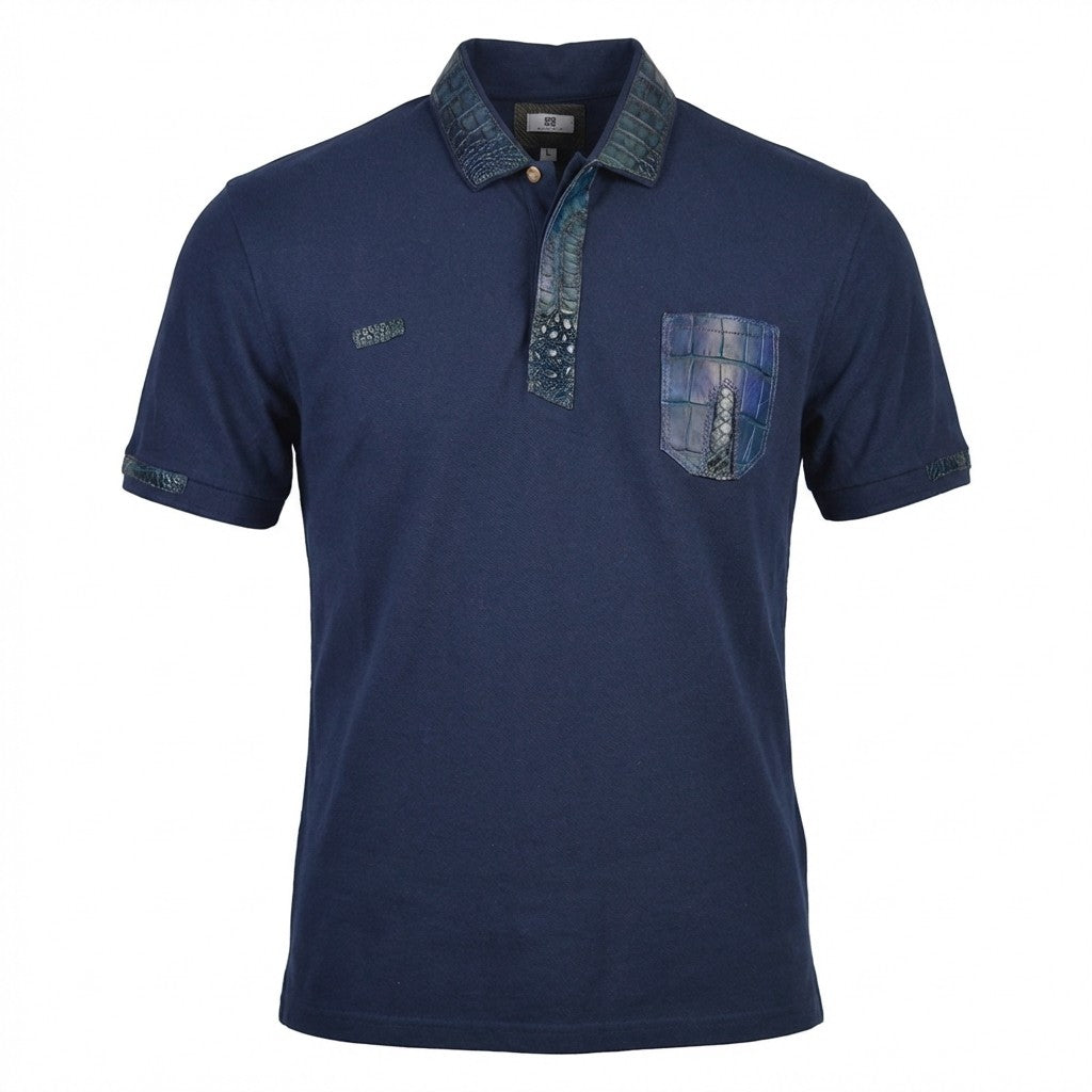 Polo Skinz Alligator Cotton Polo - Cellini Uomo