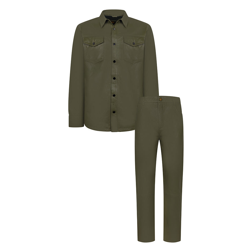 Jakewood Leather Shirts V1 set featuring stylish leather shirts from Jakewood/G-Gator in a modern, fashionable design.