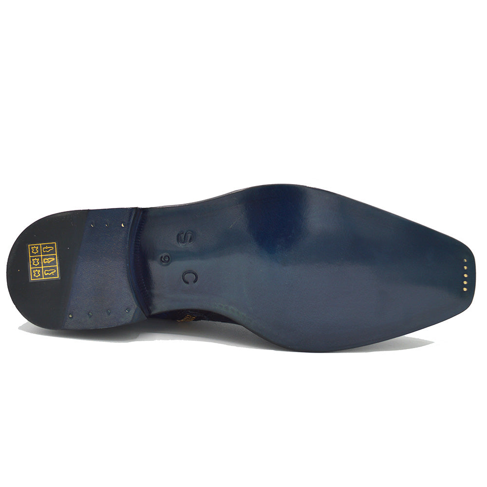 Sheriff Collection Royal Blue Alligator Boot 2375-2009