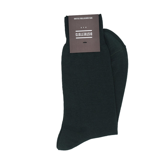 Men's Cotton Solid Color Socks - Cellini Uomo