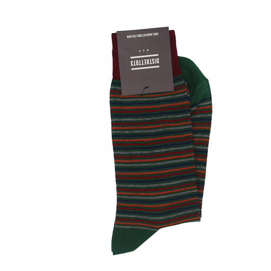 Men's Stripe Cotton Socks - Cellini Uomo
