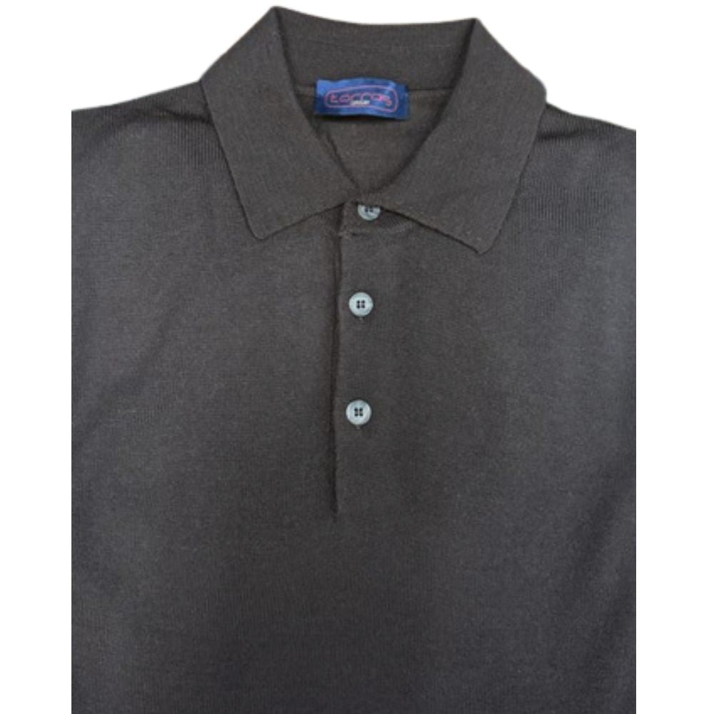 Torras Button Up Knit Polo 1312238R - Cellini Uomo