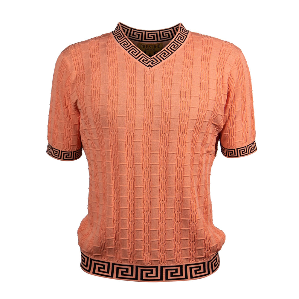 Prestige Cable Knit V-neck 032