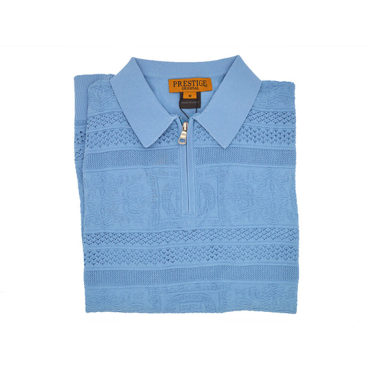 Prestige Zip Up Polo 118