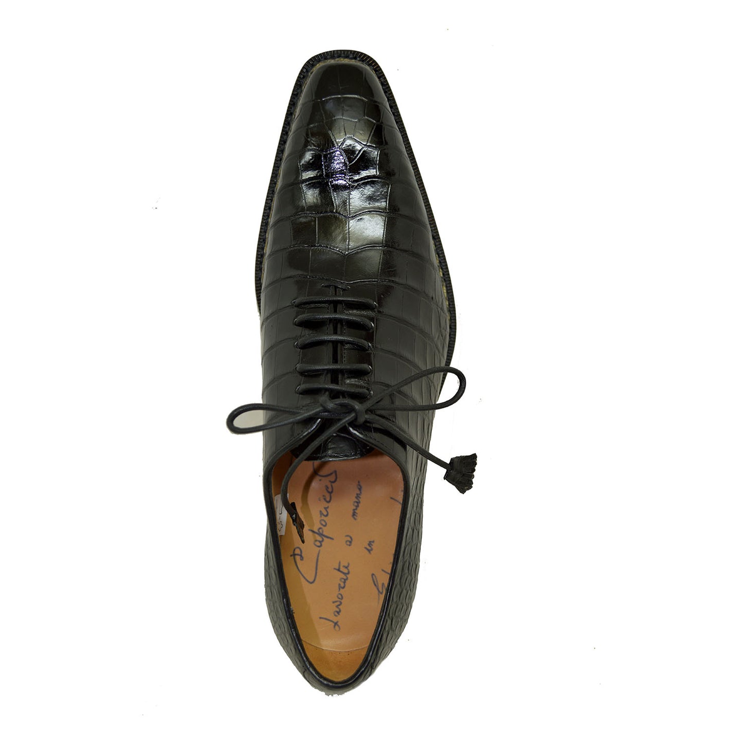 Caporicci 1400 Baby Alligator Lace Up