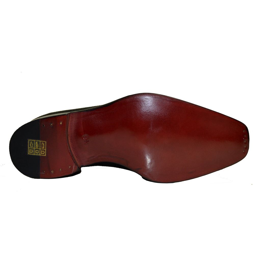 Sheriff Collection 22124 2 Tone Suede Lace Up