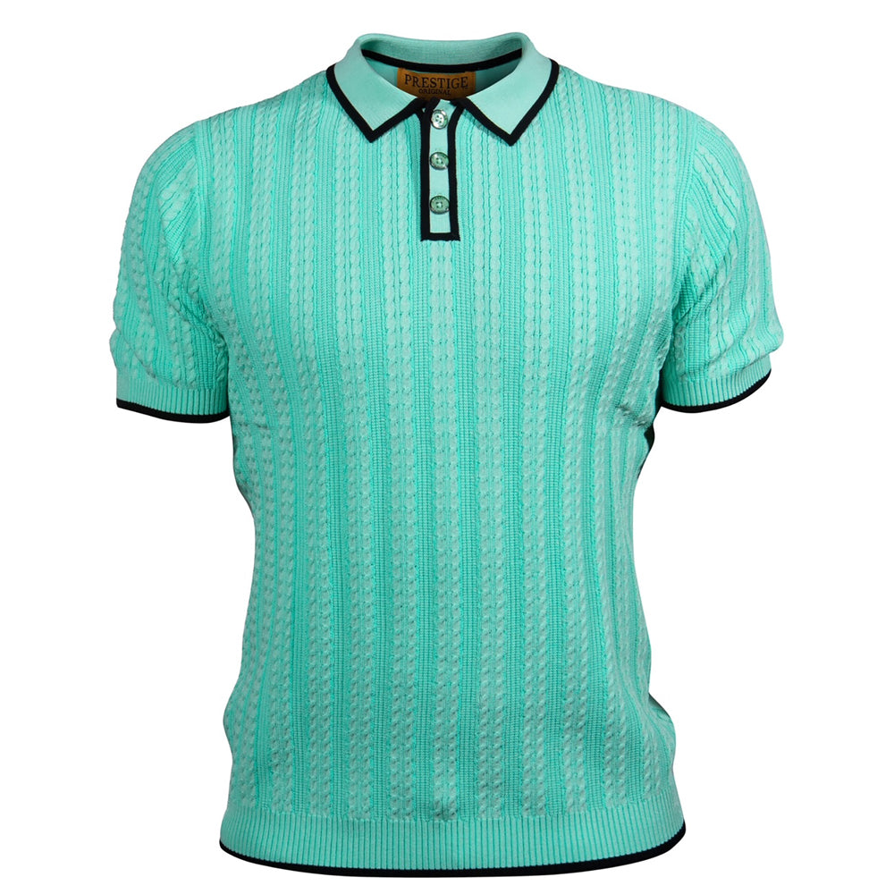 Prestige Trimmed Knit Polo 173t