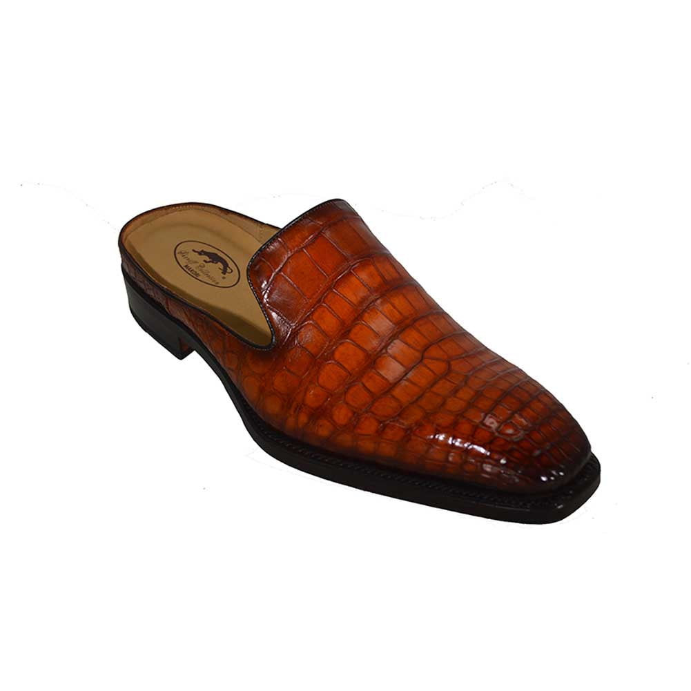 Sheriff Collection 2002 Congac Alligator Half-Shoe