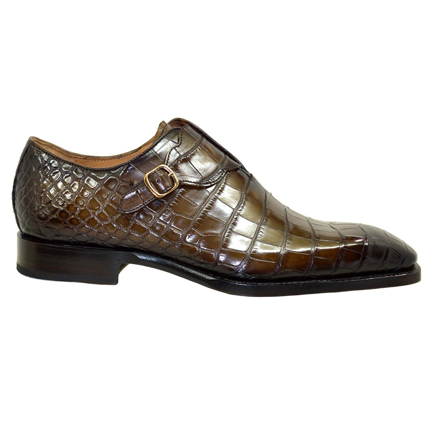 Sheriff Collection 21116 Alligator Strap Dress Shoe 9 Sheriff Collection 21116 Alligator Strap Dress Shoe 9