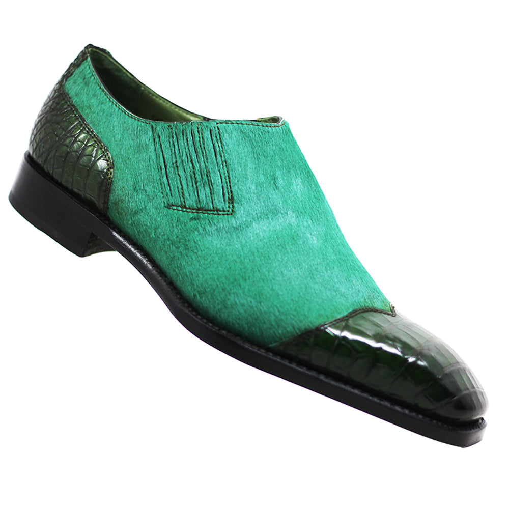 Sheriff Collection Alligator & Pony Loafer 2174