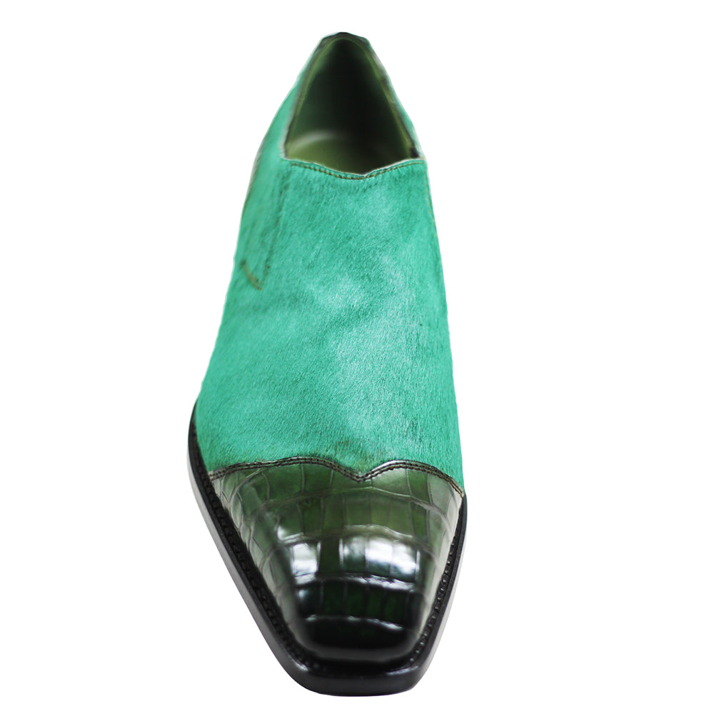 Sheriff Collection Alligator & Pony Loafer 2174