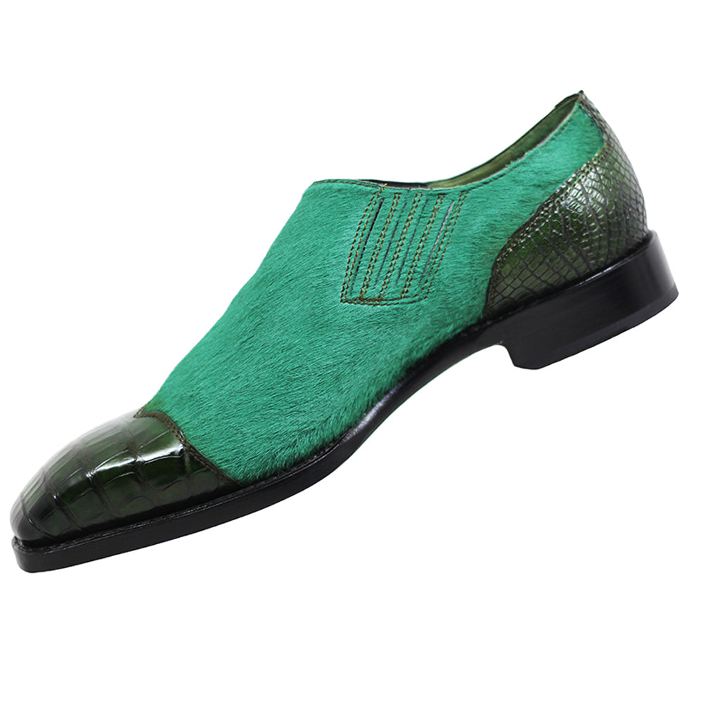 Sheriff Collection Alligator & Pony Loafer 2174