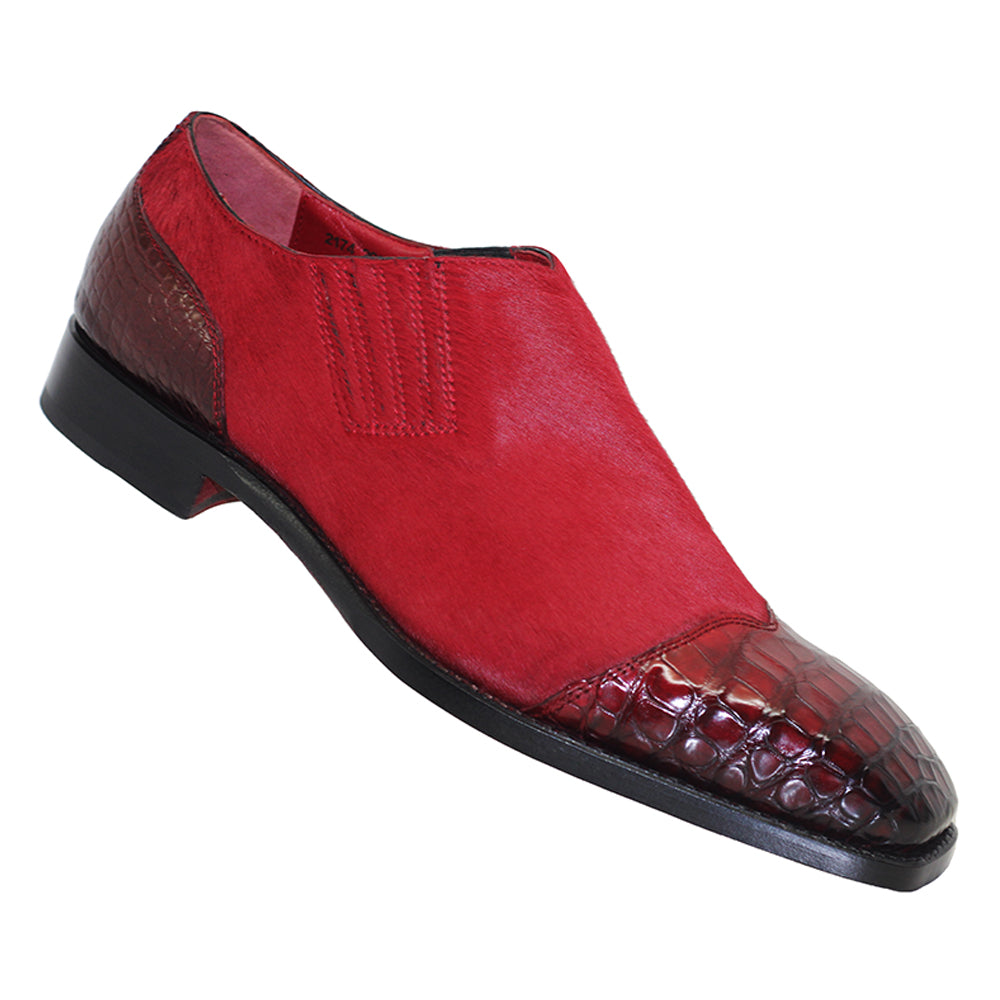 Sheriff Collection Alligator & Pony Loafer 2174