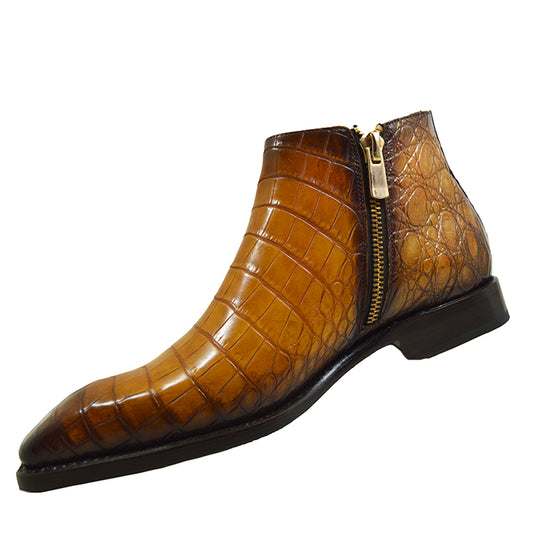 Sheriff Collection Gold Alliagtor Boot 2297