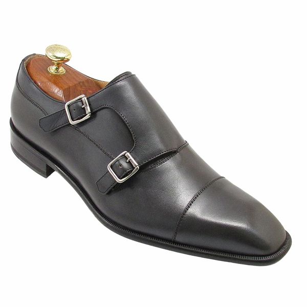 Calzoleria Toscana 2854 Grey Double Monk Strap