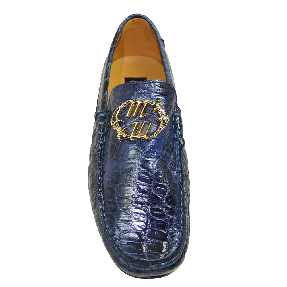 Mauri 3405 Alligator Loafer Navy 4