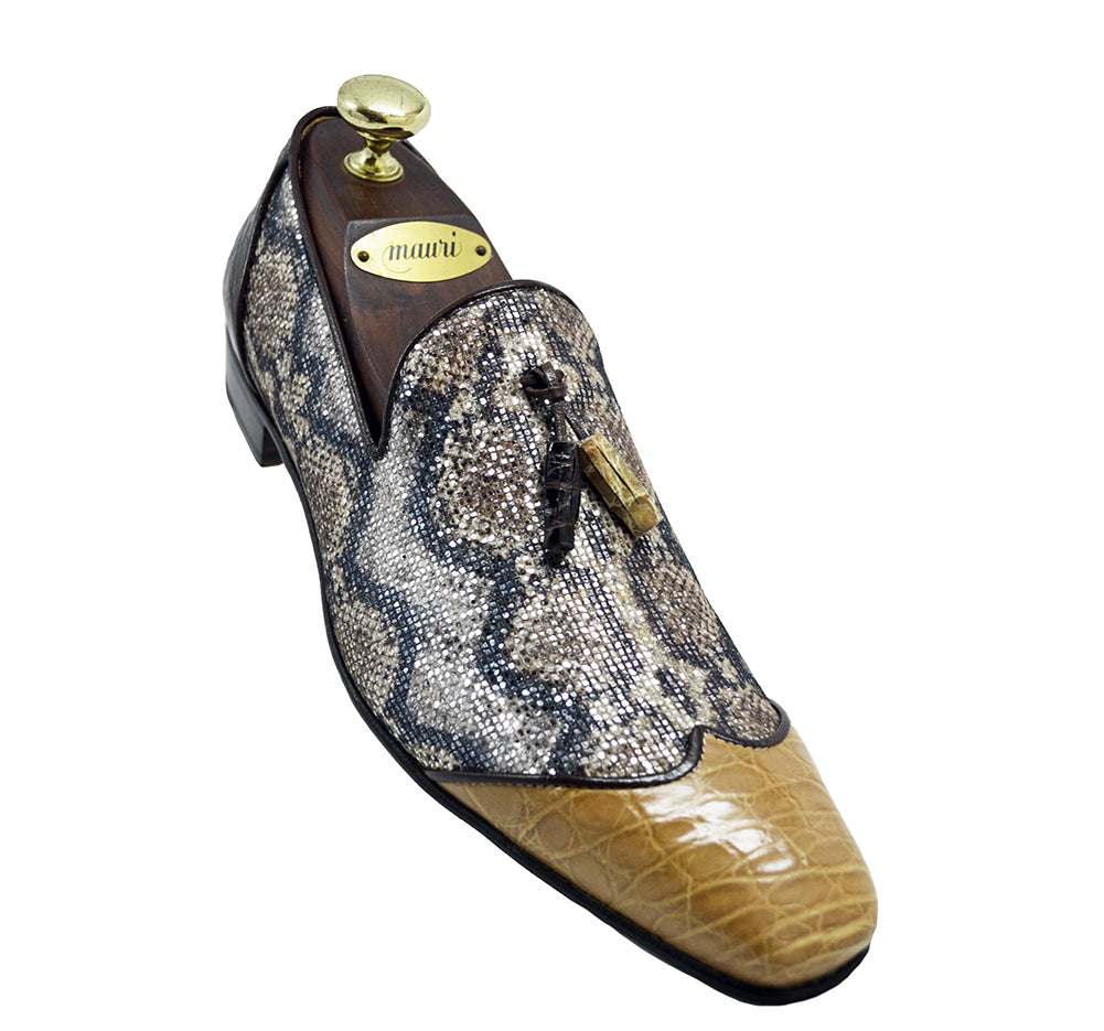 Mauri 04689/5 Sequin & Alligator Shoe