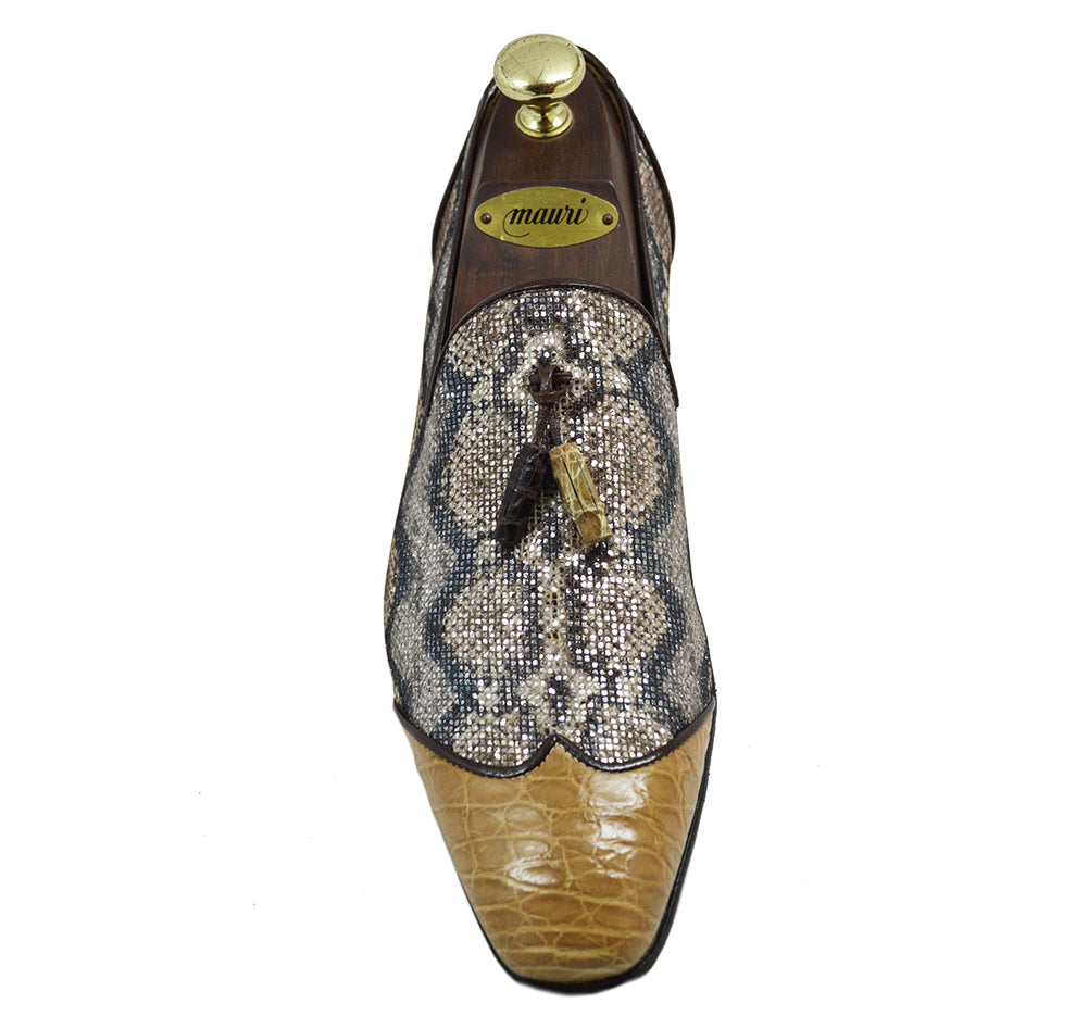 Mauri 04689/5 Sequin & Alligator Shoe