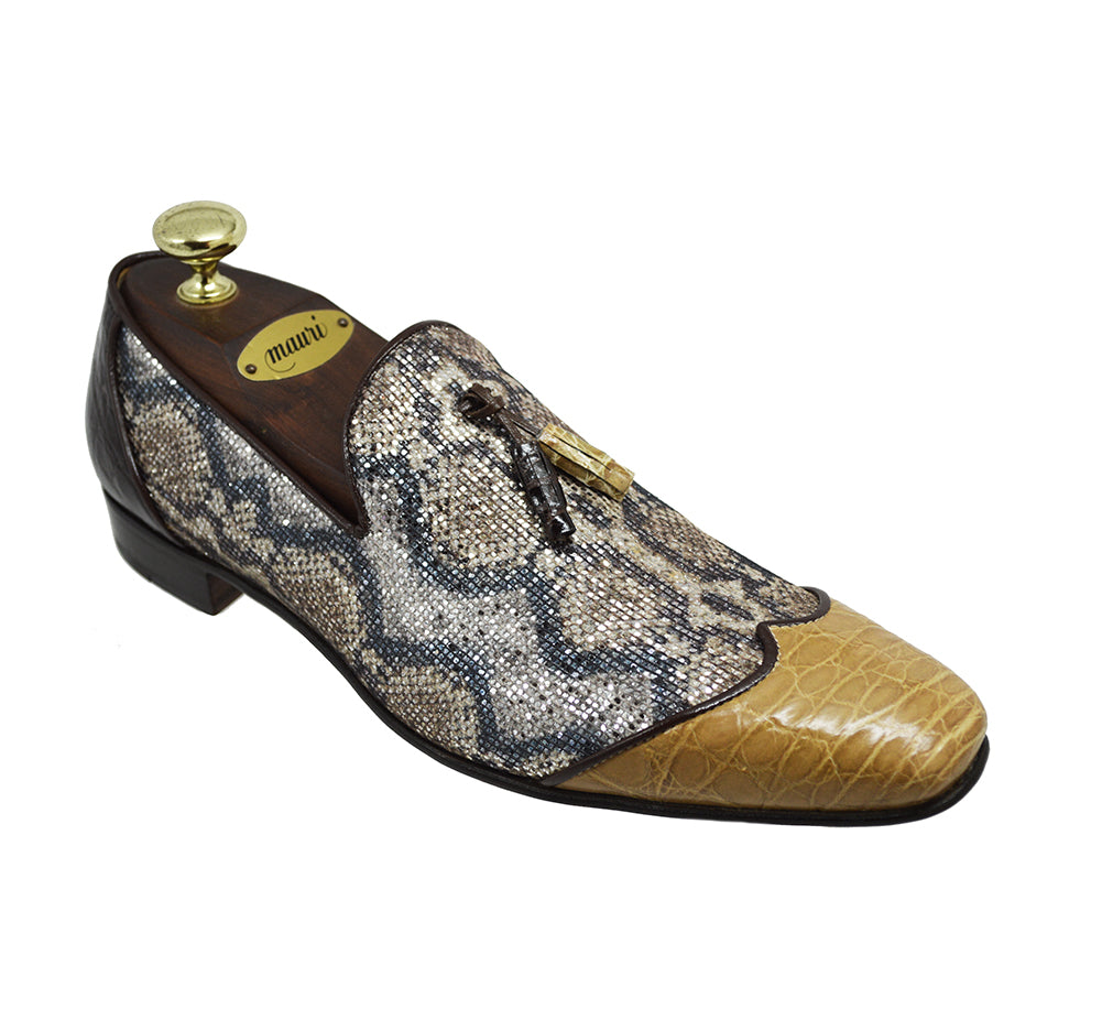 Mauri 04689/5 Sequin & Alligator Shoe