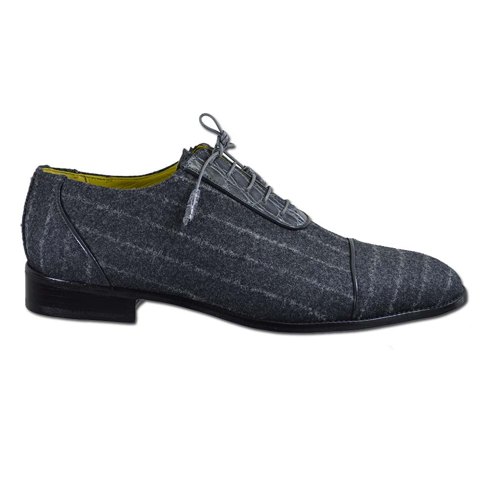 Sheriff Collection x Mauri 4769 Charcoal Gray Cashmere Dress Shoe 13 Sheriff Collection x Mauri 4769 Charcoal Gray Cashmere Dress Shoe 13