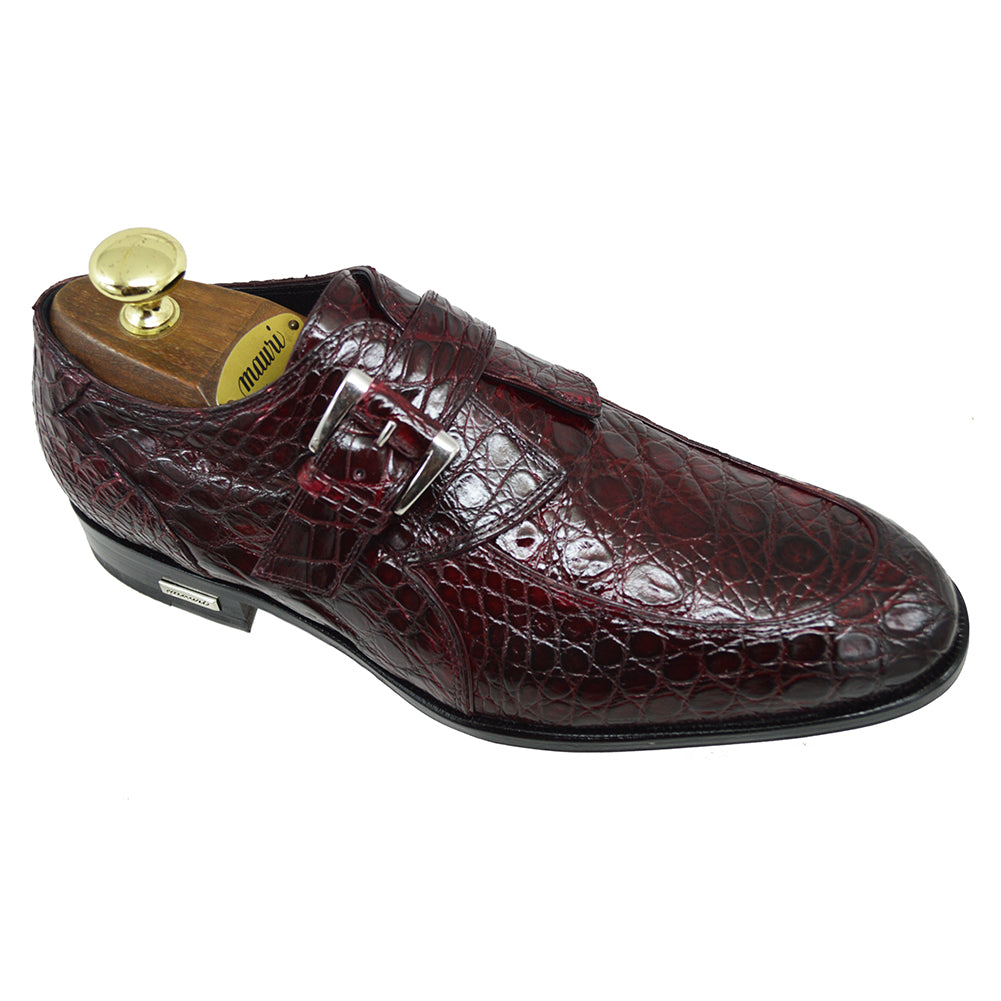 Mauri 4842 Crocodile Monk Strap