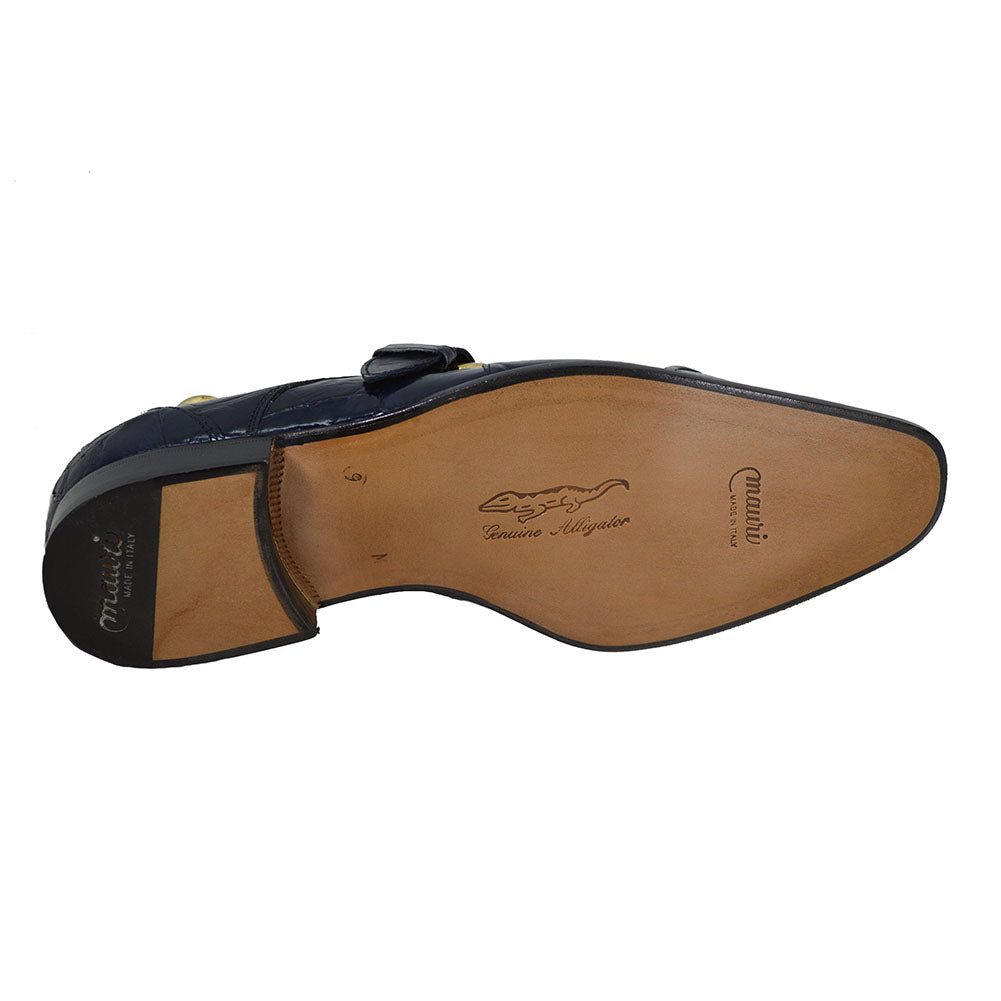 Mauri 4853 Alligator Monk Strap