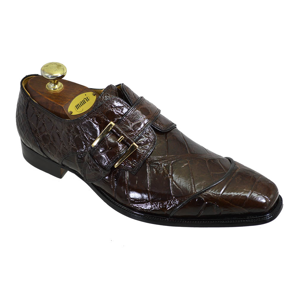 Mauri 4853 Alligator Monk Strap