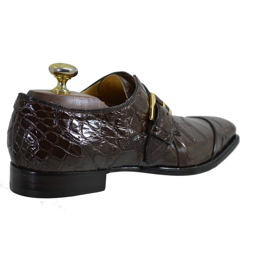 Mauri 4853 Alligator Monk Strap
