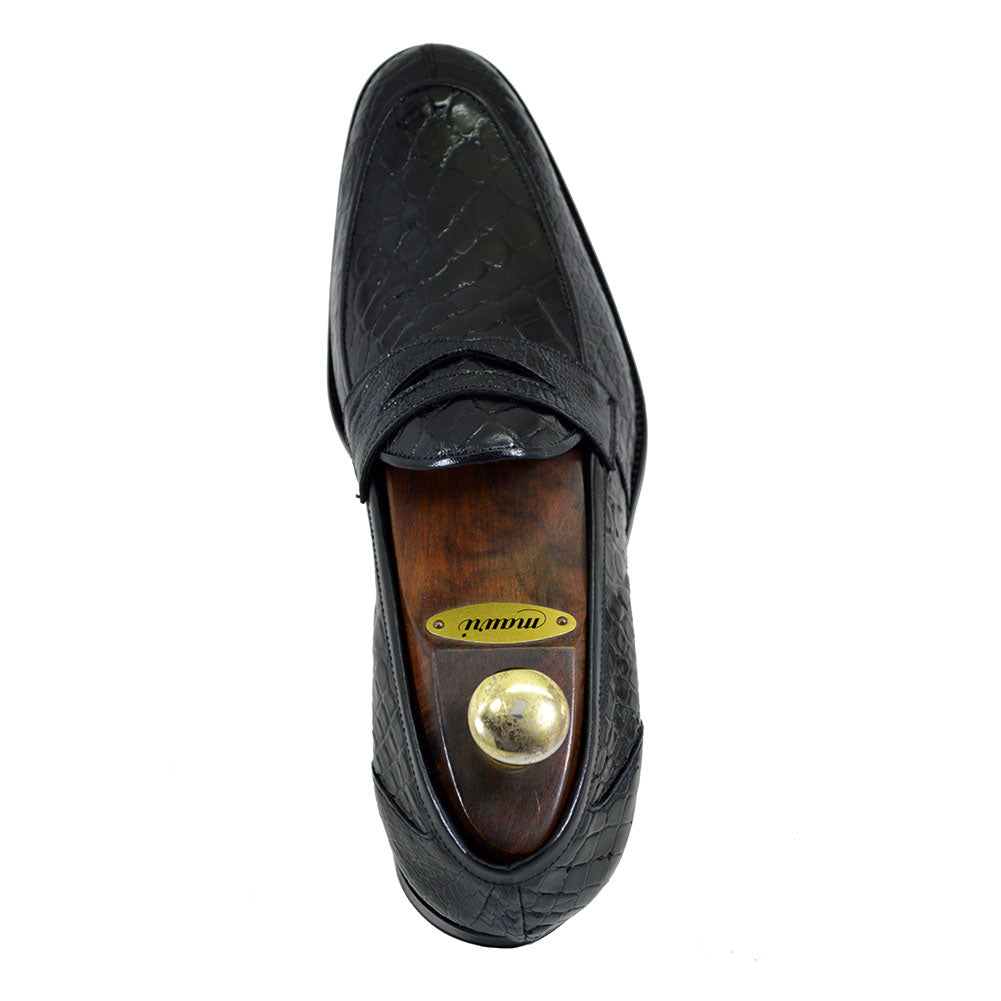 Mauri 4862 Crocodile Penny Loafer