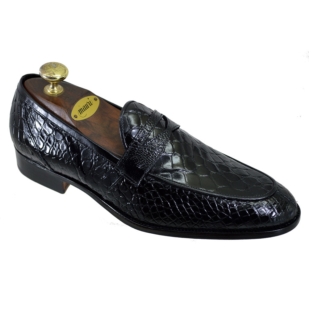 Mauri 4862 Crocodile Penny Loafer