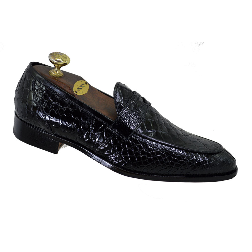 Mauri 4862 Crocodile Penny Loafer