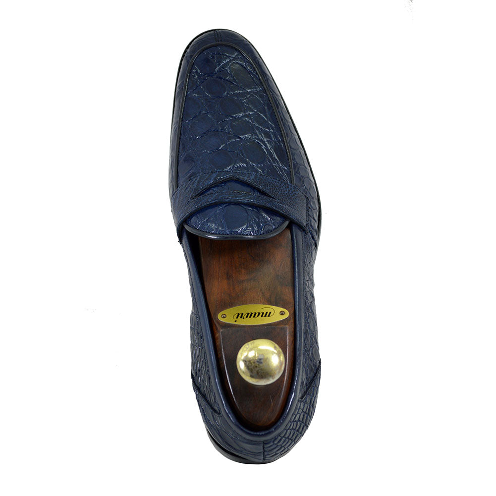 Mauri 4862 Crocodile Penny Loafer