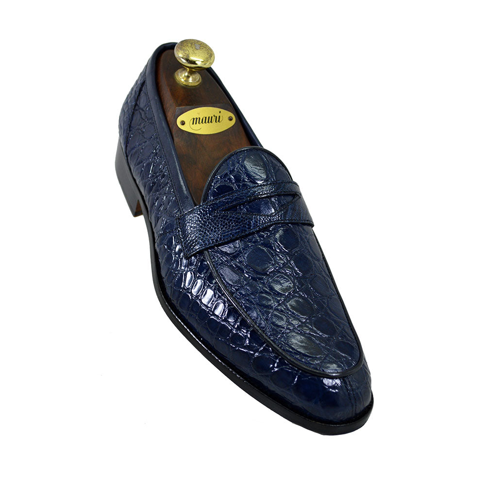 Mauri 4862 Crocodile Penny Loafer