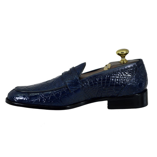 Mauri 4862 Crocodile Penny Loafer