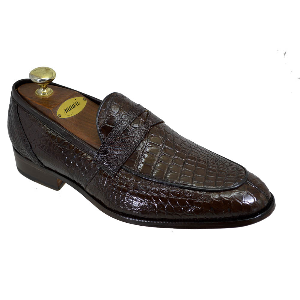 Mauri 4862 Crocodile Penny Loafer