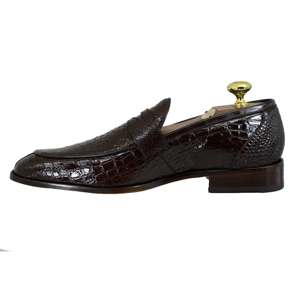 Mauri 4862 Crocodile Penny Loafer