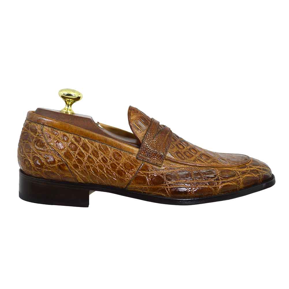 Mauri 4862 Crocodile Penny Loafer