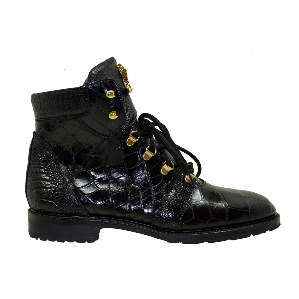 Mauri 4963 "PathFinder" Hand Painted Alligator Boot