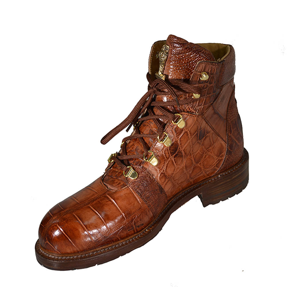 Mauri 4963 "PathFinder" Hand Painted Alligator Boot